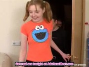 Russian girls make him happy and cum