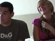 Spanish Amateur Teen Couple Audition On Camera
