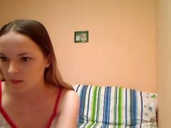 Blondie Masturbating Before Webcamera