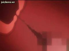 Pink-haired Fledgling Hentai Skank Gets Some Dick In The Boy's Locker Room