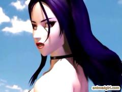 Busty Caught 3d Vhentai Fingering And Hot Fucking