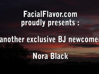 Backseat facial cumshot