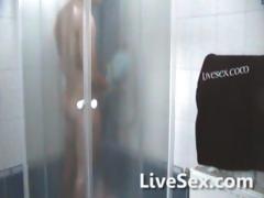 Handjob In The Shower