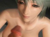 Animated babe doing deeptroath