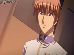 Busty Anime Girl Gets Her Tits Felt Up And Her Pussy Licked