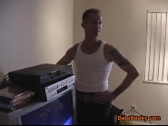 Slut Brunette Blows This Lucky Dude