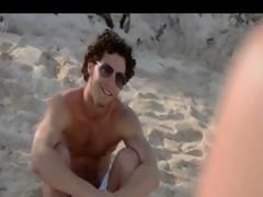 Unique Xmass Vacation Beach Threesome