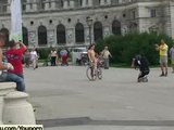 Hot Girls Shows Their Naked Bodies On Public Streets