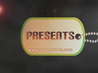 TeamSkeet Small tits brunette girlfriend Jenny Sweet home sex