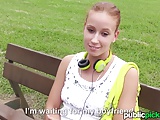 Mofos - Redhead gets picked up in the park