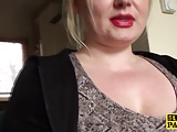Throatfucked UK sub spanked until red raw
