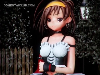 3d anime anime babe gets fucked doggy upskirt