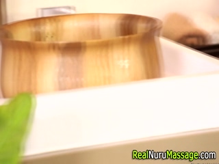 Teen masseuse slammed