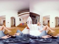 Slim Blonde Step Sister Nancy Wanted To Feel Her Step