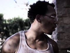 Black Weird Guy Fucks A Tighty Blind Virgin Teens Pussy