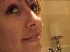 Blonde With Glasses Blows In Pov