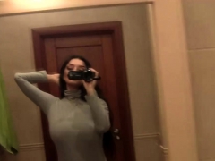 Furry Babe Masturbates In The Bathroom