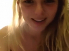 Hot Portuguese Blonde Solo Masturbation And Orgasm