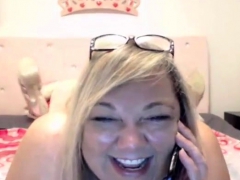 Sexy Blonde Bbw Masturbation