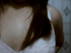 Indian Girl Recording Herself In Bathroom
