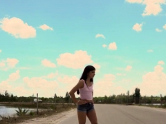 Latin Minx Fucked In A Van