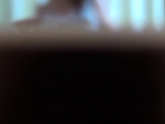 Asian Babe Rubs On Spycam