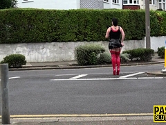 Fat Submissive In Latex