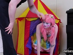 Nasty Teenie Was Taken In Anal Hole Assylum For Painful Trea