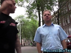 Busty Dutch Whore Rides