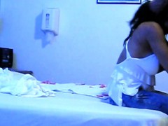 Hot Latina In Amateur Homemade Pussy Pounding Action