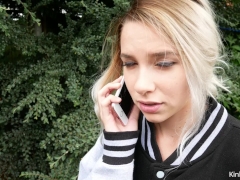 Stranded! I have to suck dick to get home! (Thanks for the jacket PornHub!)