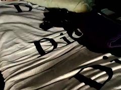 Cute Short Haired Brunette Solo Pussy And Ass Play