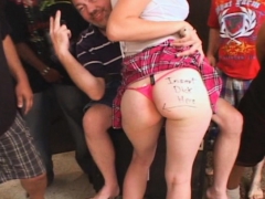 Anal Nasty Ass Eating Blonde Gang Fuck