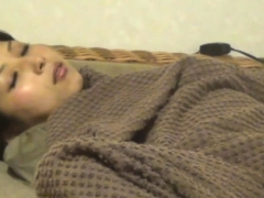 Oriental Slut Masturbates
