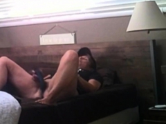 Mothers Dildo Break On Hidden Camera