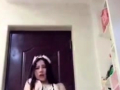 Naughty Asian Nympho Fingering Her Hairy