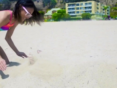 Petite Asian Has Pussy Battered Big Cock