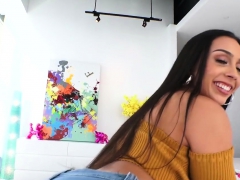 Oiled Cutie Gets Her Ass Smashed