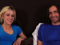 Amazing Blonde And Her Man Are Fucking Hard