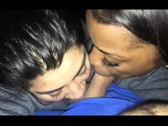 Big Ass Ebony Ride A Big Cock On Threesome