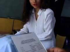 Naughty Teen Wench Enjoys Testing Her Narrow Little Snatch