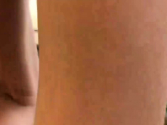 Blonde Flashes Bald Coochie To Make Her Man Bang