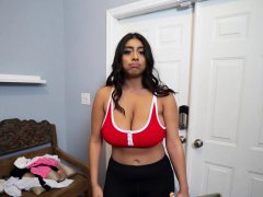 Violet Myers In Maid With Huge Tits Gets Fucked