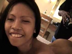 Filipina Bar Girl Jas Fucks In Front Of Friends