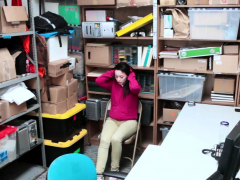 Amateur Thief Jizzed On