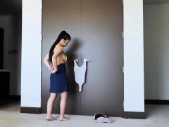 Petite Asian Cutie Hot Deepthroat Blowjob