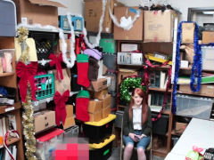 Redhead Teen Gets Facial