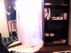 Softcore Oriental Nurse Brassiere Panty Tease