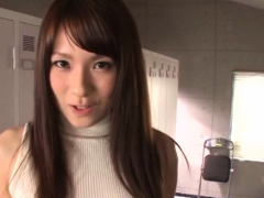 Mischievous Japanese Yui Ooba Goes Solo