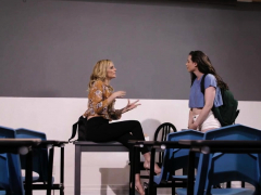College Babe Fucked By Lesbian Teacher